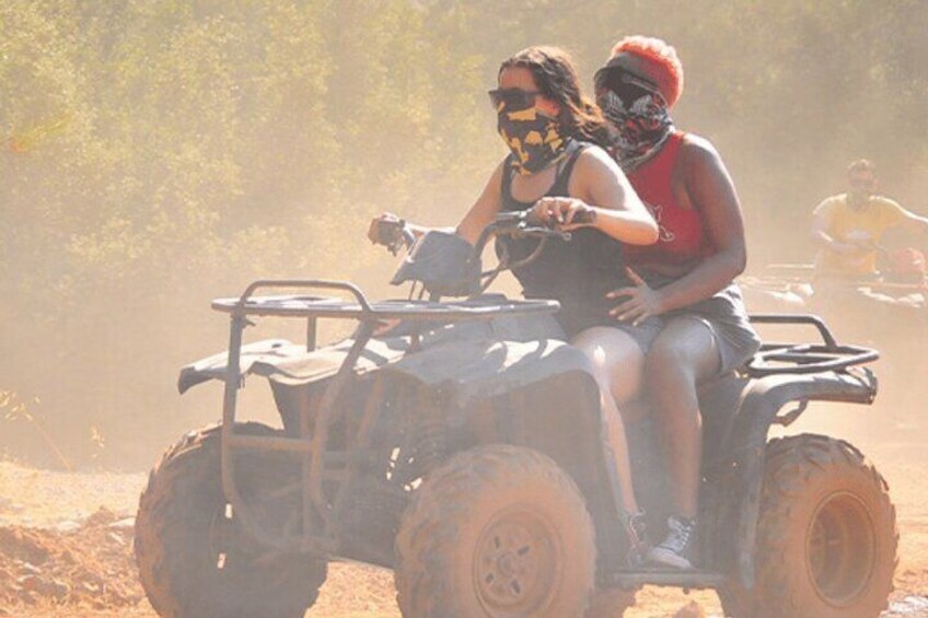 Quad ATV Safari Tour in Bodrum with Swimming Break