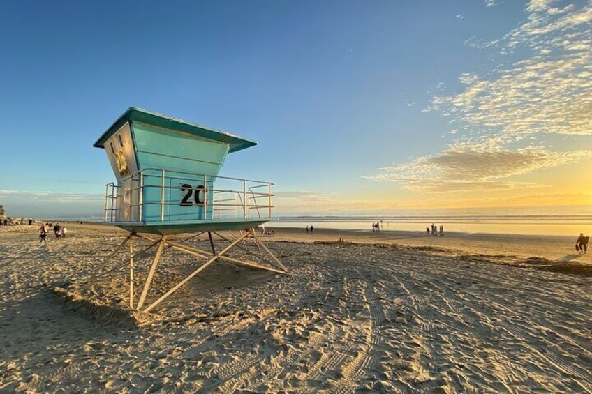 Private Guided Yoga on the Beach in Coronado Island