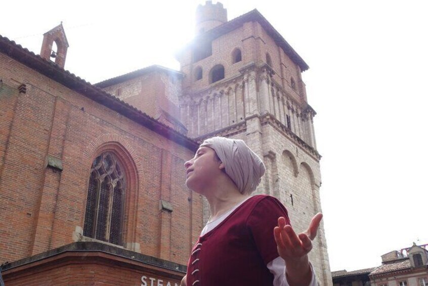 Guided tour of Albi at the time of the cathedrals