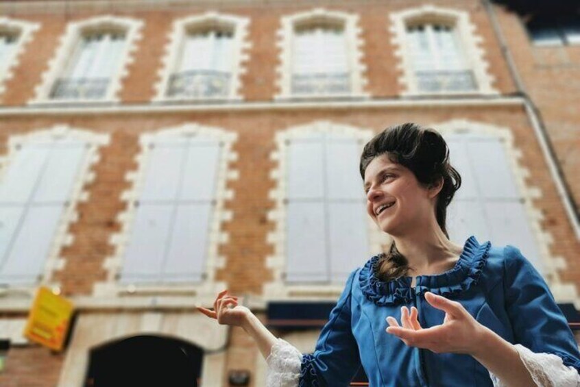 Visit of Albi in the Age of Enlightenment guided by Mme de Lapérouse