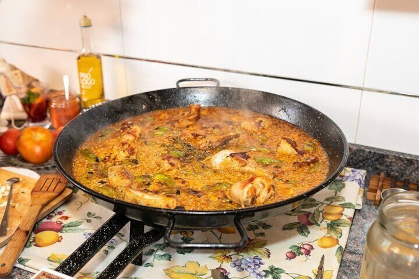 Any Day is Sunday: Tapas, Sangría and Paella cooking class 