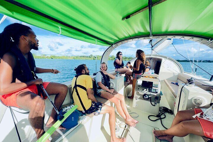 Half-day lagoon of 4 hours by sailboat