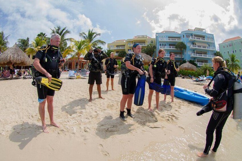 Guided Shore Dive for Certified Divers at The Wall, Blue Bay Curacao