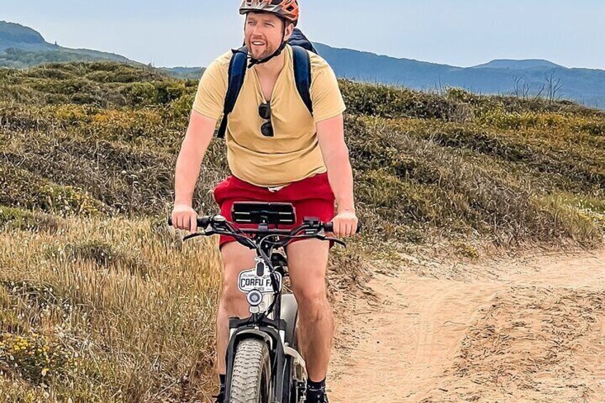 Electric Fat Bike Self Guided Tour Discover North Corfu