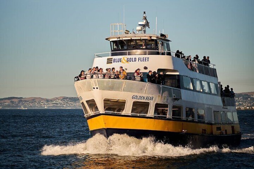 Includes the Blue and Gold Fleet Bay Cruise 