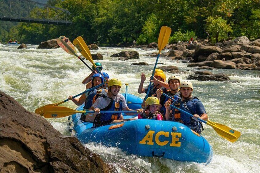 Half Day New River Gorge Whitewater Rafting