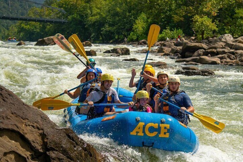 Half Day New River Gorge Whitewater Rafting