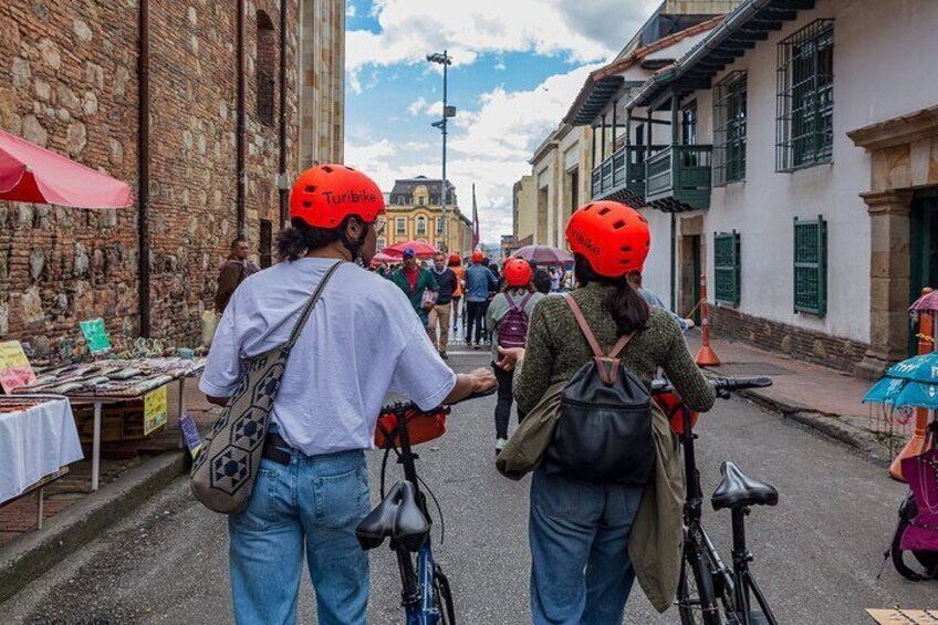 4-Hours E-Bike Tour in Bogotá City, Colombia