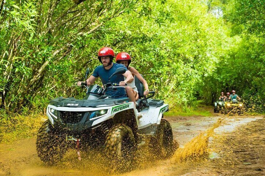 Water Rafting - Buggy or ATV - Jeep Safari - Zipline Combo Tour