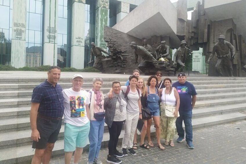 Small-Group Walking Tour in Warsaw