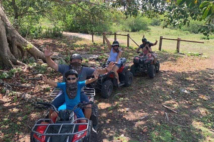 Full Day Private ATV Tour to Tequilera and Mayan Caves