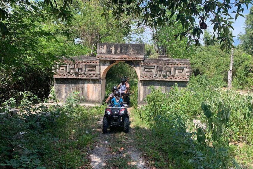 Full Day Private ATV Tour to Tequilera and Mayan Caves