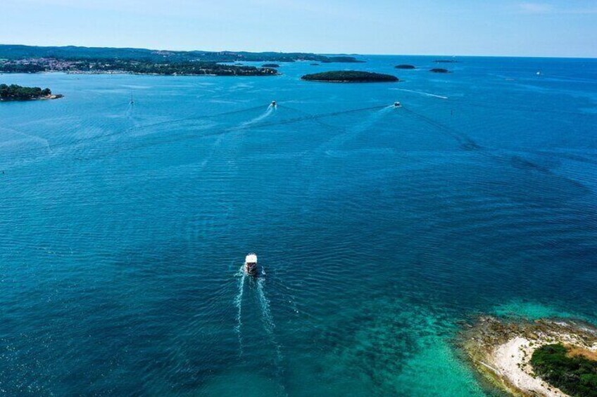 Morning Panorama: Relaxing Among 20 Islands around Poreč Riviera