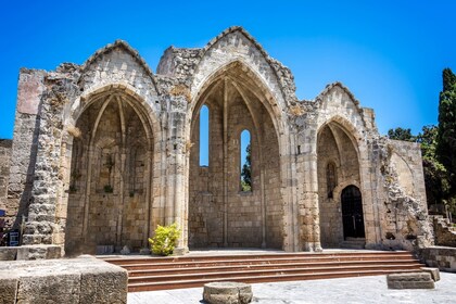 Lindos Akropolis och Rhodos gamla stads höjdpunkter