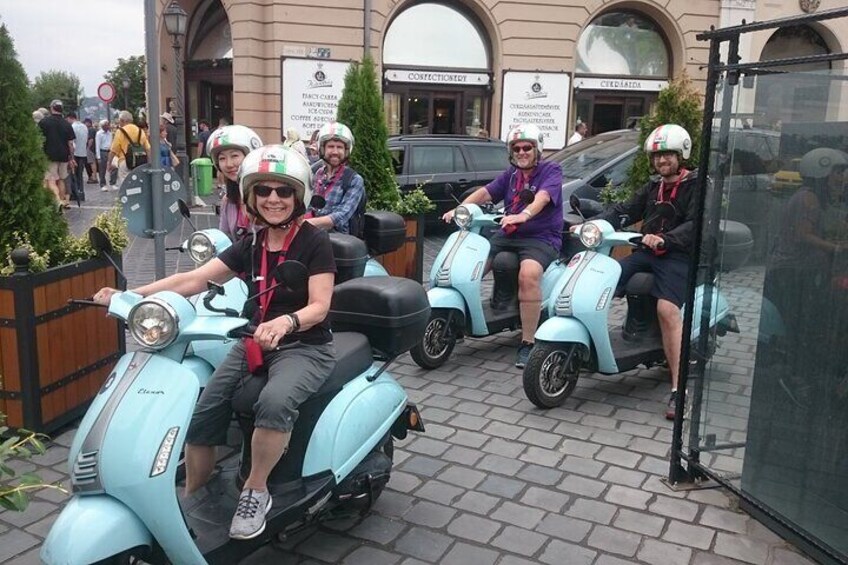 Grand Budapest Scooter Tour