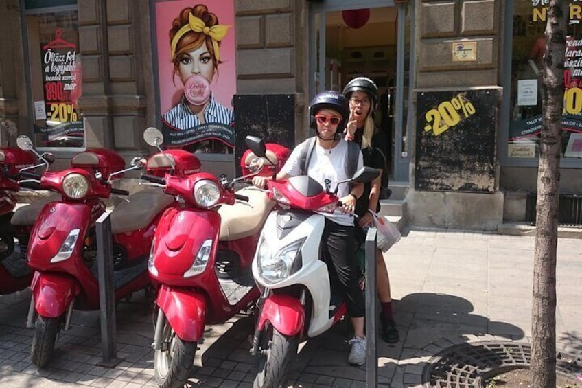 Grand Budapest Scooter Tour