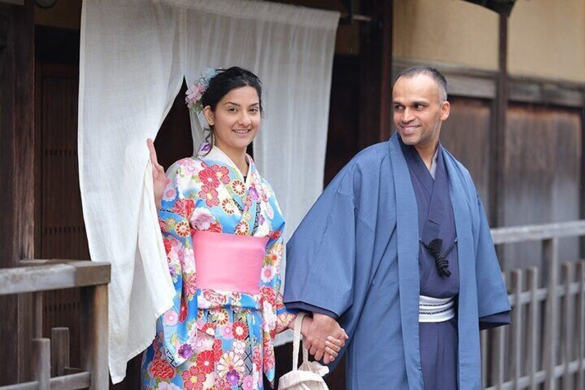 Kimono/Yukata experience Couple plan 8,500 yen for 2 people!