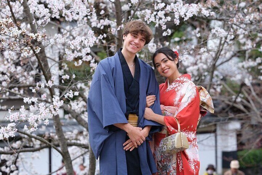 Kimono/Yukata experience Couple plan 8,500 yen for 2 people!