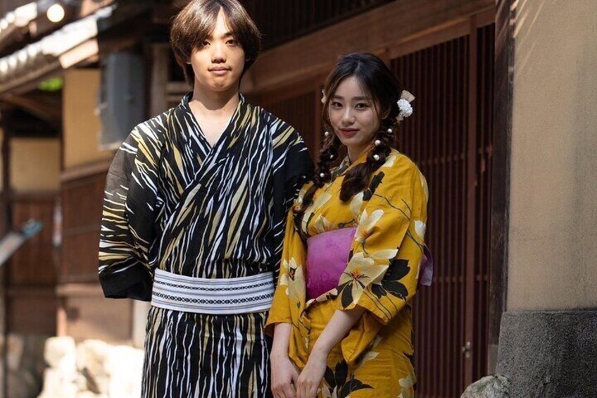  Kyoto Kiyomizu-dera Yukata Rental Couple Plan