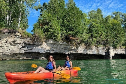 Whitefish Dunes State Park & Cave Point Kayak Tour