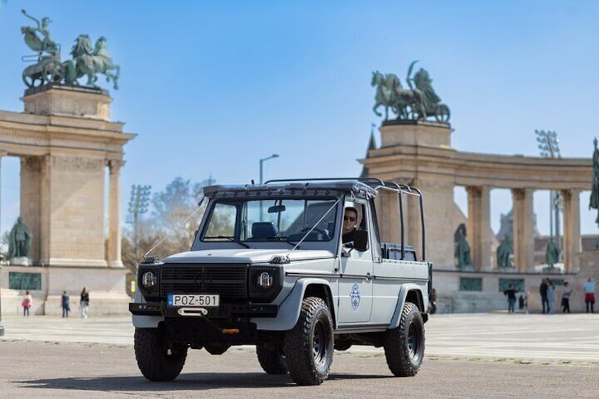 Ride through Budapest in bold luxury with our iconic Mercedes G-Wagon—where comfort meets adventure.