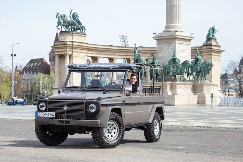Ride through Budapest in bold luxury with our iconic Mercedes G-Wagon—where comfort meets adventure.