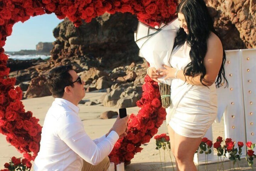 Romantic Picnic by the beach