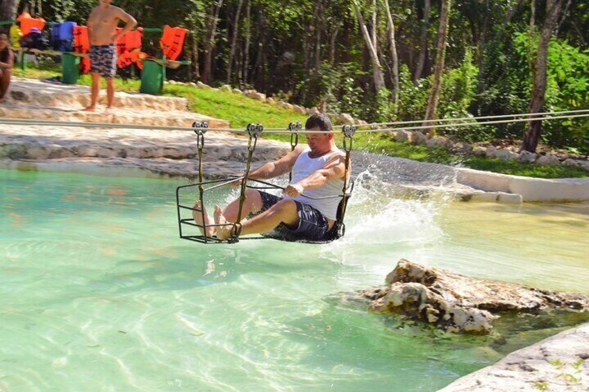 Extreme ATV Zip Line Cenote Experience in Tulum from Riviera Maya