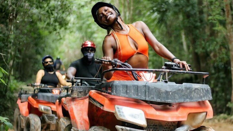 Tulum's Thrilling Jungle: ATV, Zip Lines, Cenote & More!