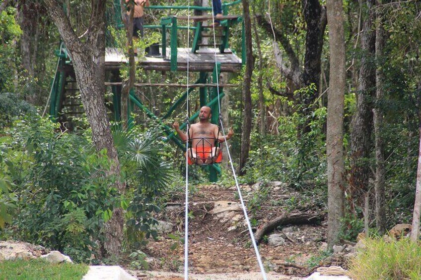 Extreme ATV Zip Line Cenote Experience in Tulum from Riviera Maya