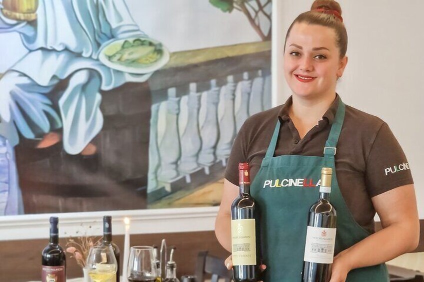 Bogen: Italian Wine and food tasting at Pulcinella Restaurant
