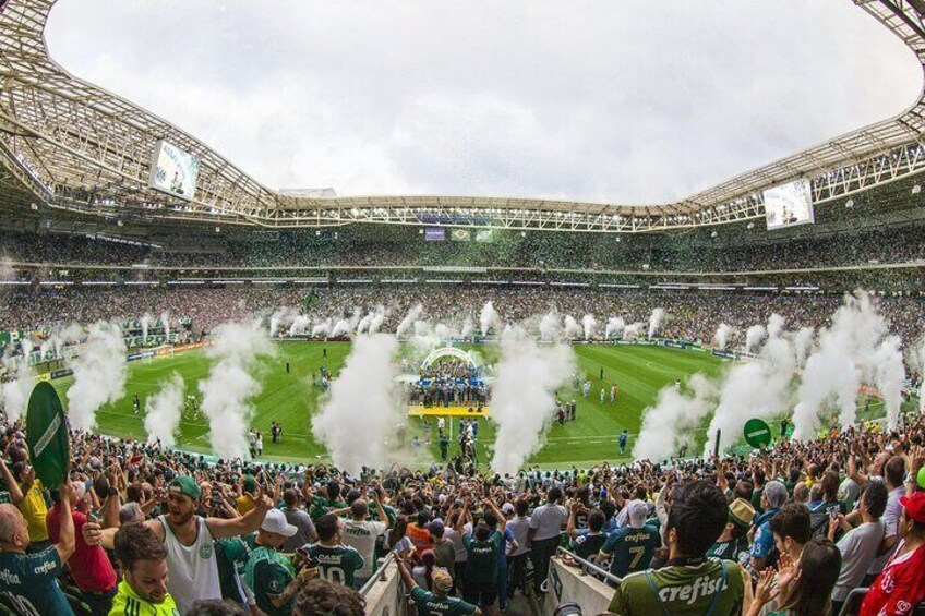 São Paulo: Palmeiras Game Experience with Local
