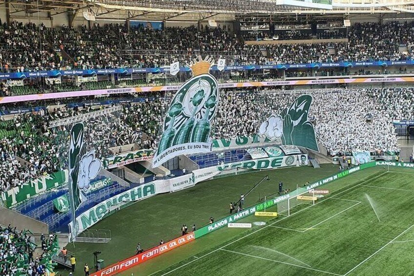 Palmeiras Game Experience in Allianz Parque