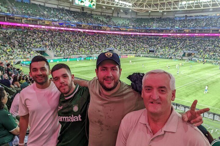 Palmeiras Game Experience in Allianz Parque