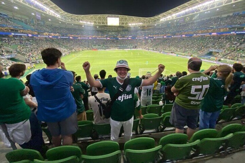 Palmeiras Game Experience in Allianz Parque