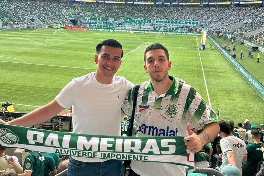 Palmeiras Game Experience in Allianz Parque