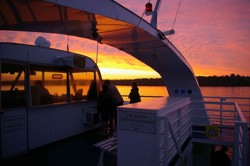 Picture 5 for Activity Kingston: Sunset Dinner Harbour Cruise