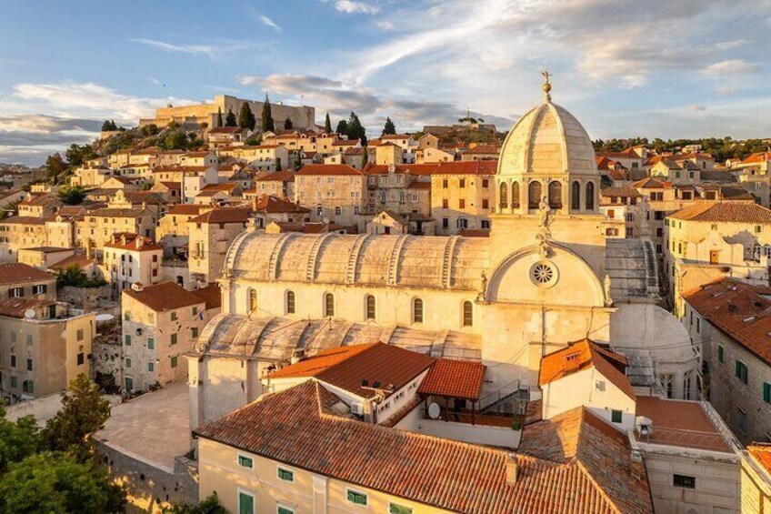 Private day trip: Split to Sibenik, Zadar, local English driver