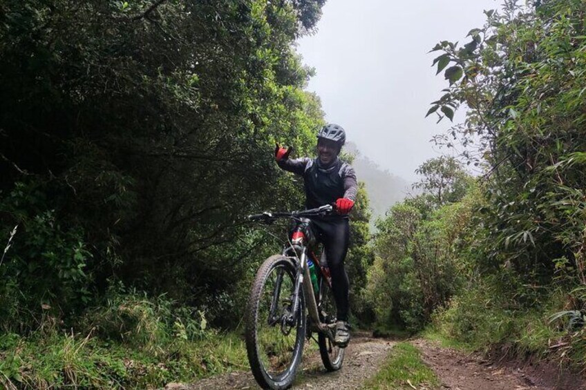 Ascent to the Chilindrón páramo in Pijao (Quindío)