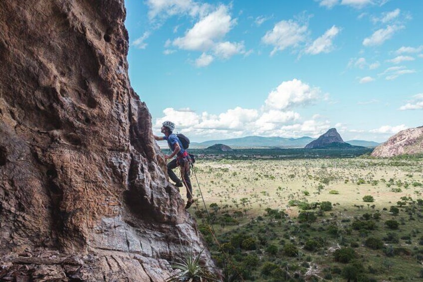 Climbing the Morro da Toca