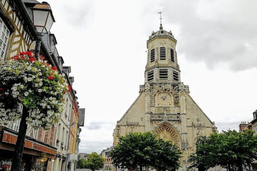Saint-Leonard church in Honfleur