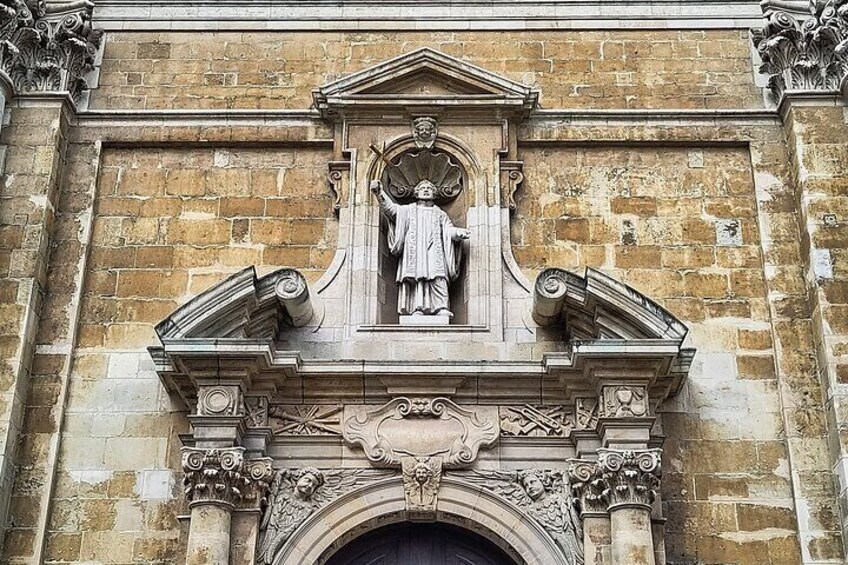 Door of the Church of Saint-Walburga