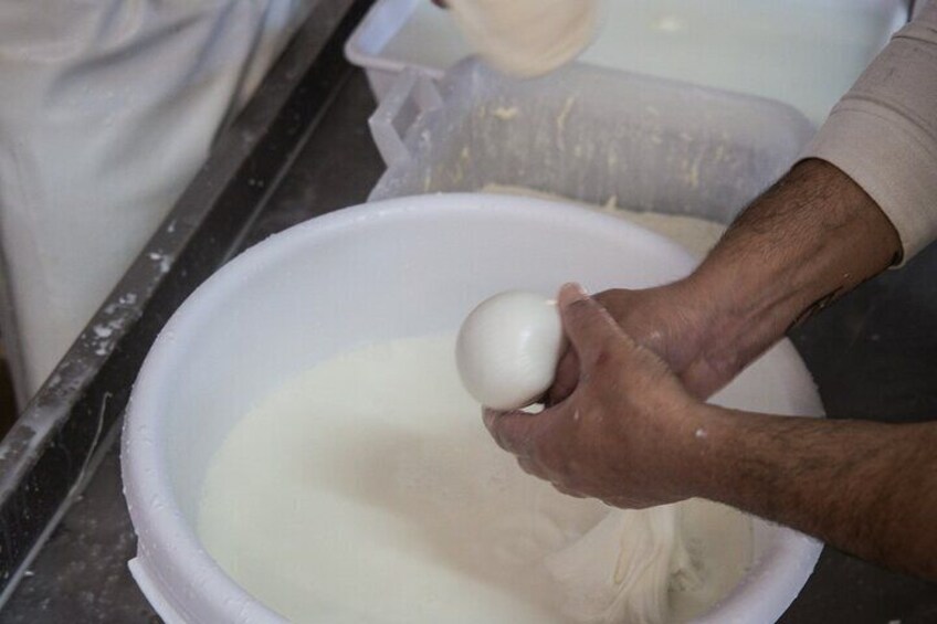 How is the Apulian burrata made? e-bike tour in Cisternino