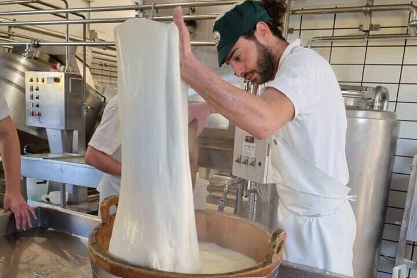 cheese making