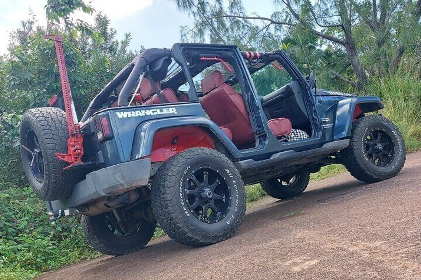 Private CMV Jeep Off Roading Tour in Montserrat