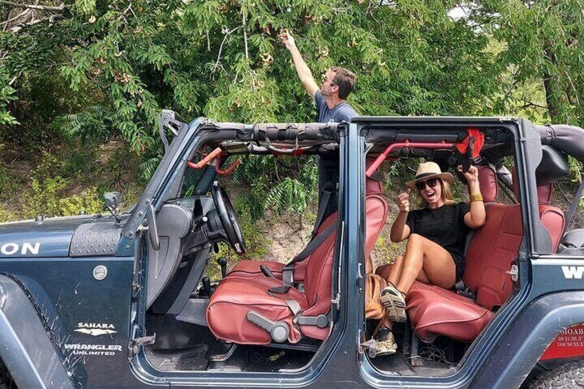 Private CMV Jeep Off Roading Tour in Montserrat