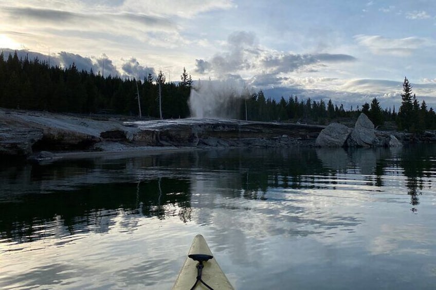 Kayak Day Paddle on Yellowstone Lake