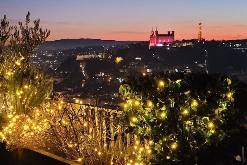 5 Course Rooftop Dinner with Spectacular View of Lyon