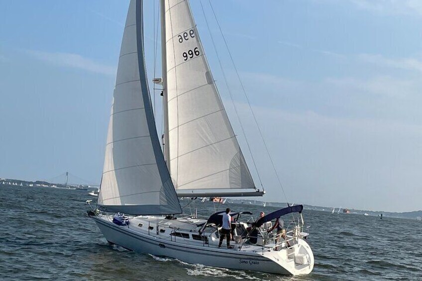 Private Sunset Sail of NYC Skyline and Statue of Liberty