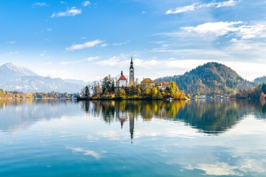 Lake Bled with Bled Castle Included